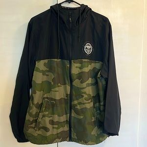 Blackcraft Cult Windbreaker - Size L - Camo & Black